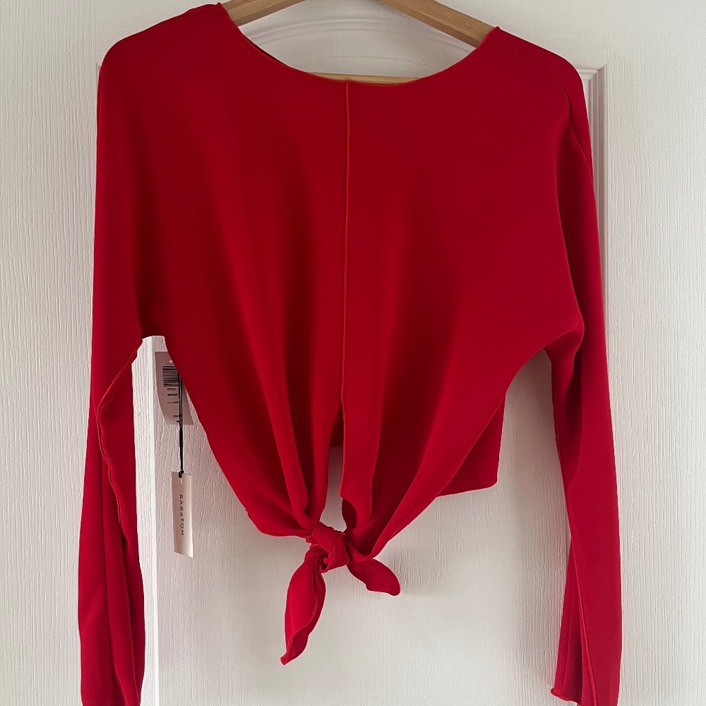 Red Babaton Crop Top